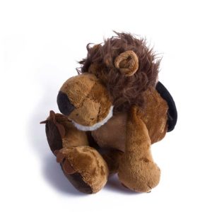 Das Bild zeigt das Chalkbag Löwe. Ein braunes und liebliches Tier Chalkbag für Kinder.