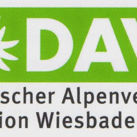 Das Bild zeigt das Logo der DAV Sektion Wiesbaden.